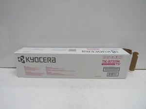 GENUINE KYOCERA TK-8737M (1T02XNBUS0) MAGENTA TONER KIT - Zdjęcie 1 z 2