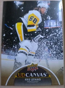 Kris Letang UD Canvas - Pittsburgh Penguins - Upper Deck Series 1 2021-22 NHL - Bild 1 von 2