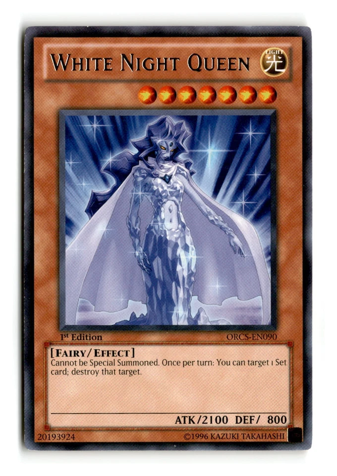 White Night Queen - ORCS-EN090 1st Edition Rare - YuGiOh-LP - Image 1 of 1