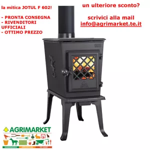 Stufa a legna JOTUL F 602 ECO - CONSEGNA IMMEDIATA *ULTIMO PEZZO disp!* 5 stelle - Foto 1 di 2