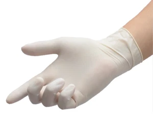 Hartmann Peha-Soft Latex pf weiß 100 Stk Einweghandschuhe Einmalhandschuhe XS-XL - Bild 1 von 8