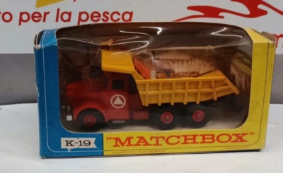 MATCHBOX KING SIZE SCAMMELL TIPPER TRUCK     K19 - Immagine 1 di 2