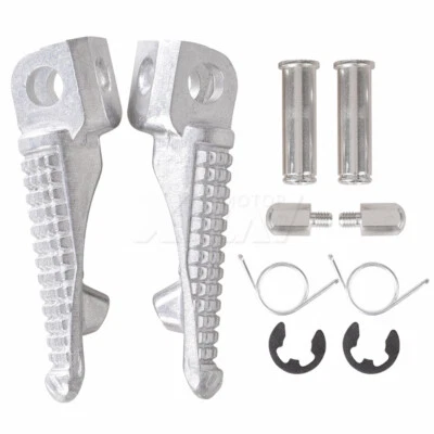 For Kawasaki ER-6 ER6 ER-6F ER6F ER-6N ER6N 2009-2010 Front Footrest Foot Pegs - Imagem 1 de 4