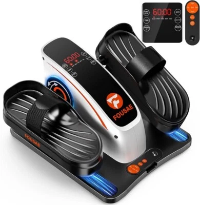 Under Desk Elliptical, Upgraded 15 Adjustable Speeds Leg Exerciser While  - Image 1 of 4