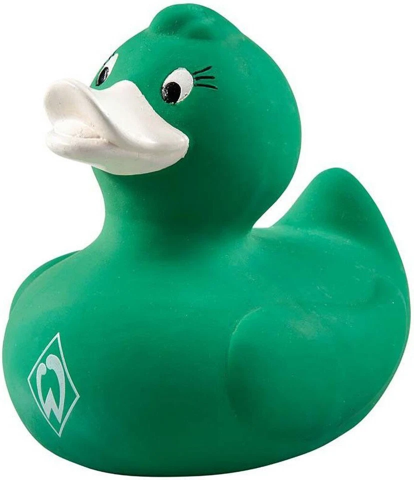 SV Werder Bremen Badeente Nachhaltig Fußball Grün/Weiß - Bild 1 von 2