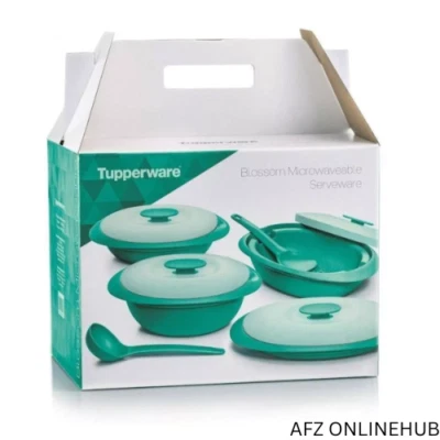 Tupperware Blossom Microwaveable Serveware Set + Giftbox - Image 1 of 4