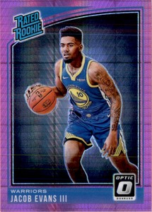 2018-19 Donruss Optic Hyper Pink #178 Jacob Evans III RR