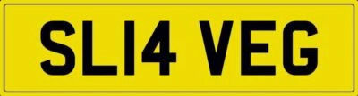 SLAVE NUMBER PLATE SLAV SLAVE G CAR REGISTRATION SLAVES SL14 VEG FEES INCLUDED - Image 1 of 4