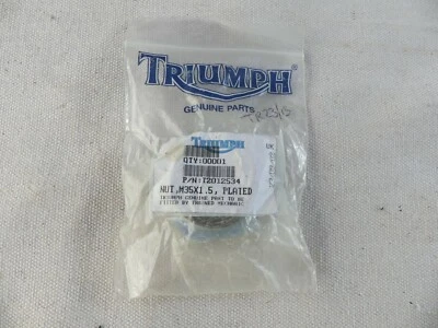 TRIUMPH REAR WHEEL NUT M35 . DAYTONA , SPEED TRIPLE, SPRINT *SEE DESCRIPTION* - image 1 of 4