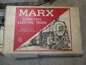 Vintage 1950s #14755 w Box Complete w Track Transformer 4 Cars Instructions - Picture 1 of 22