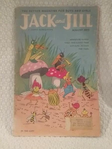 Jack and Jill Magazine for Boys & Girls - August 1955 - Picture 1 of 5