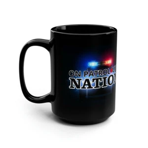 OPL On Patrol Live Nation- Black Mug, 15oz *SPECIAL VALUE*
