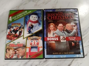Weihnachten 2 DVD Lot - 4 Film Favoriten Holiday Family Collection - Der Mann, der... - Bild 1 von 9