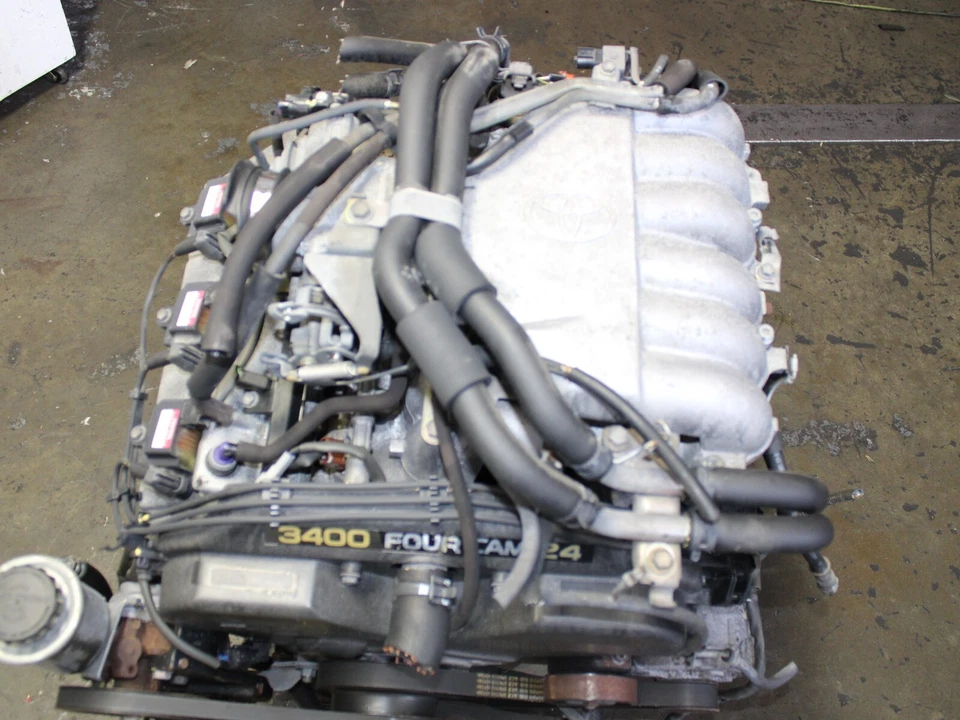 JDM TOYOTA TACOMA T100 5VZ 4 RUNNER V6 5VZ-FE 3.4L MOTOR 6 CYLINDERS Foto 1 de 4