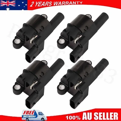 4* Ignition Coil Pack Fits Holden Commodore VE VZ VF Statesman WM 06-17 V8 6.0L - image 1 of 4