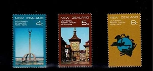 New Zealand Scott #553-55, Singles 1974 Universal Postal Union FVF MNH - Picture 1 of 1