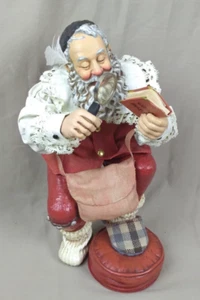 Vintage Santa Figurine Pre-owned 8" Tall - Picture 1 of 6