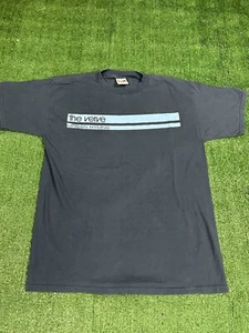 Vintage 90s The Verve Urban Hymns Britpop band t shirt Sz L/XL - Picture 1 of 4