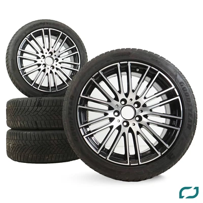 Original Mercedes C-Klasse W206 S206 Winterräder Winterreifen 225/45 R18 95H RDK - Bild 1 von 4