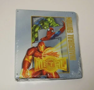 Collectible Marvel Metal 1995 Inaugural Edition Binder - Mint - Factory sealed. - Picture 1 of 3