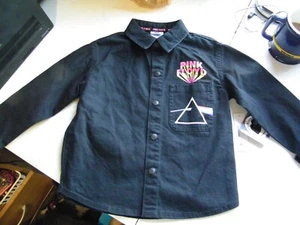 Pink Floyd Dark Side of The Moon 4T Denim Type Jacket/Shirt New With Tags - Picture 1 of 5
