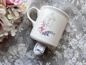 Pfaltzgraff Cape May Teacup night Light - Cottage, Shabby Chic, Country - Picture 1 of 2