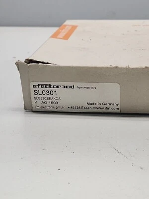 Efector 300 Flow Sensor SL0301 - Image 1 of 4