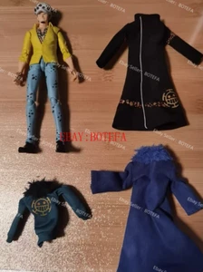 6" Handmade Custom Wired Cape Coat For S.H.Figuarts One Piece Trafalgar law 1/12 - Picture 1 of 34