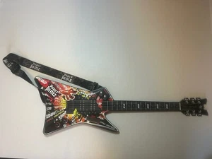 PAPER JAMZ PRO SERIES GUITAR MODEL 6288 Gibson Explorer Shaped - TESTED & WORKS - Picture 1 of 11
