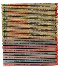 [Mixed Lot of 22] The Babysitter's Club by Ann M. Martin Pre-Owned Books