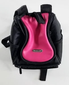 Nintendo Backpack Carrying Case Pink Black Bag DS GameBoy Advance all handhelds - Picture 1 of 3