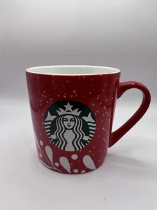 Starbucks Holiday Mug 2020 Red White W/ Siren Ceramic Coffee Cup 18oz - Picture 1 of 5