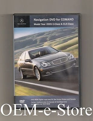 Mercedes Benz CLK320 2005 CLK500 CLK55 AMG cupé convertible navegación DVD mapa Foto 1 de 4