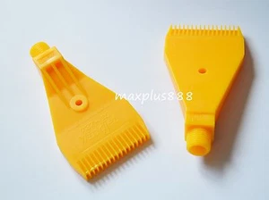 Cuchillo de aire 1 pieza ABS amarillo soplador de aire boquilla de aire 1/4"" H1 tipo peine soplador de aire - Imagen 1 de 2