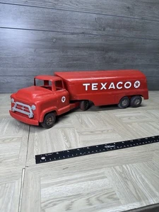Buddy L Texaco Öltankwagen Metall 50er 60er Jahre Auflieger Gas  - Bild 1 von 24