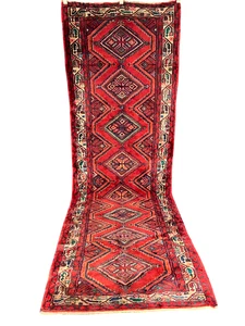 Handgeknüpfte Orientteppiche Hamadan Läufer 295x95 cm rug carpet - Bild 1 von 24