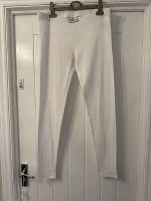 New No Nonense Women's White Leggings, UK Size Medium - Изображение 1 из 4