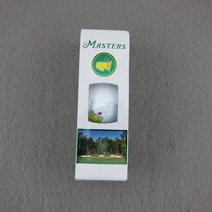 2016 Masters Titleist Velocity Golf Balls 1 Sleeve 3 Balls Open Box - Picture 1 of 5