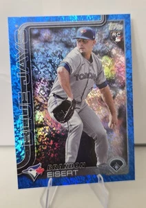 2025 Topps Series 2 Brandon Eisert #359 Blue Holo foil /150 (RC) - Foto 1 di 2