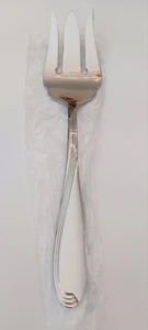 NUEVO Tenedor de Carne Fría de Acero Inoxidable Oneida CRESTA "DEFECTUOSO ~ China - Imagen 1 de 7