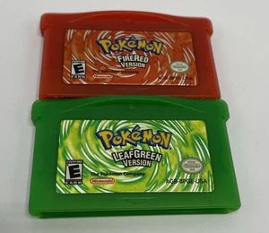 Pokemon Feuerrot + Blattgrüne Version (Nintendo GameBoy Advance, GBA) - Original - Bild 1 von 10
