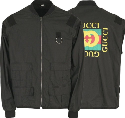 Gucci Giubbotto Bomber Uomo Logo 36937396