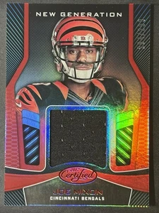 2017 Certified New Generation Mirror Red Patch Joe Mixon RC Rookie 284/299 - Picture 1 of 3