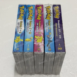 Pokemon Complete Series DVD Box Set (Seasons 1–25) English Dubbed All Region - Zdjęcie 1 z 18