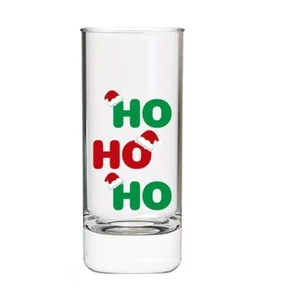Weihnachten Schnapsglas "'HO HO HO" , 2,5 oz., 1-ct. 🎅🏻 - Bild 1 von 2