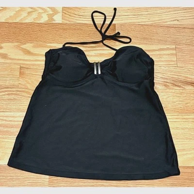 Camiseta Tankini Converse One-Star Negra - Talla Grande Foto 1 de 4