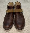 UGG Graham Men's Boots Size 11.5 Brown Distressed Leather Shoes Boots See Photos