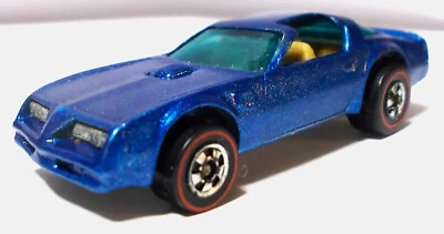 风火轮蓝色 Trans-Am 1977 Hot Bird 香港铸造恢复为红线 — 第 1/4 张图片