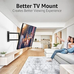 Performance Range Triple Long Reach Arms Full Motion Tv Wall Mount - Picture 1 of 1