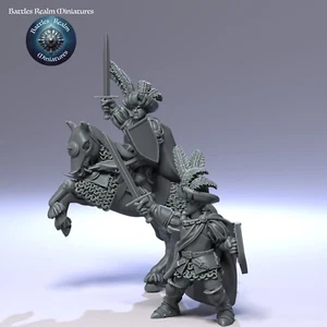 Empire Army General - Battles Realm Miniatures - Landsknecht  Captain - Picture 1 of 3